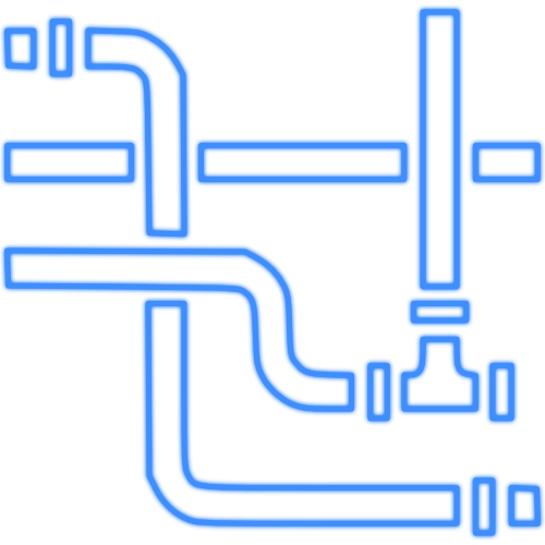 Custom layout and hydraulic modeling